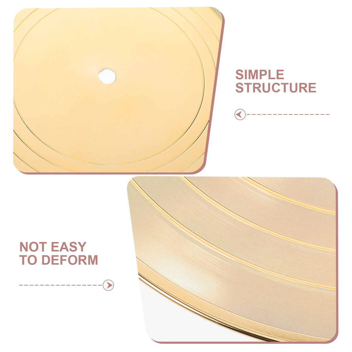 Horloge Mural Vinyle Rétro Vintage Déco Musique