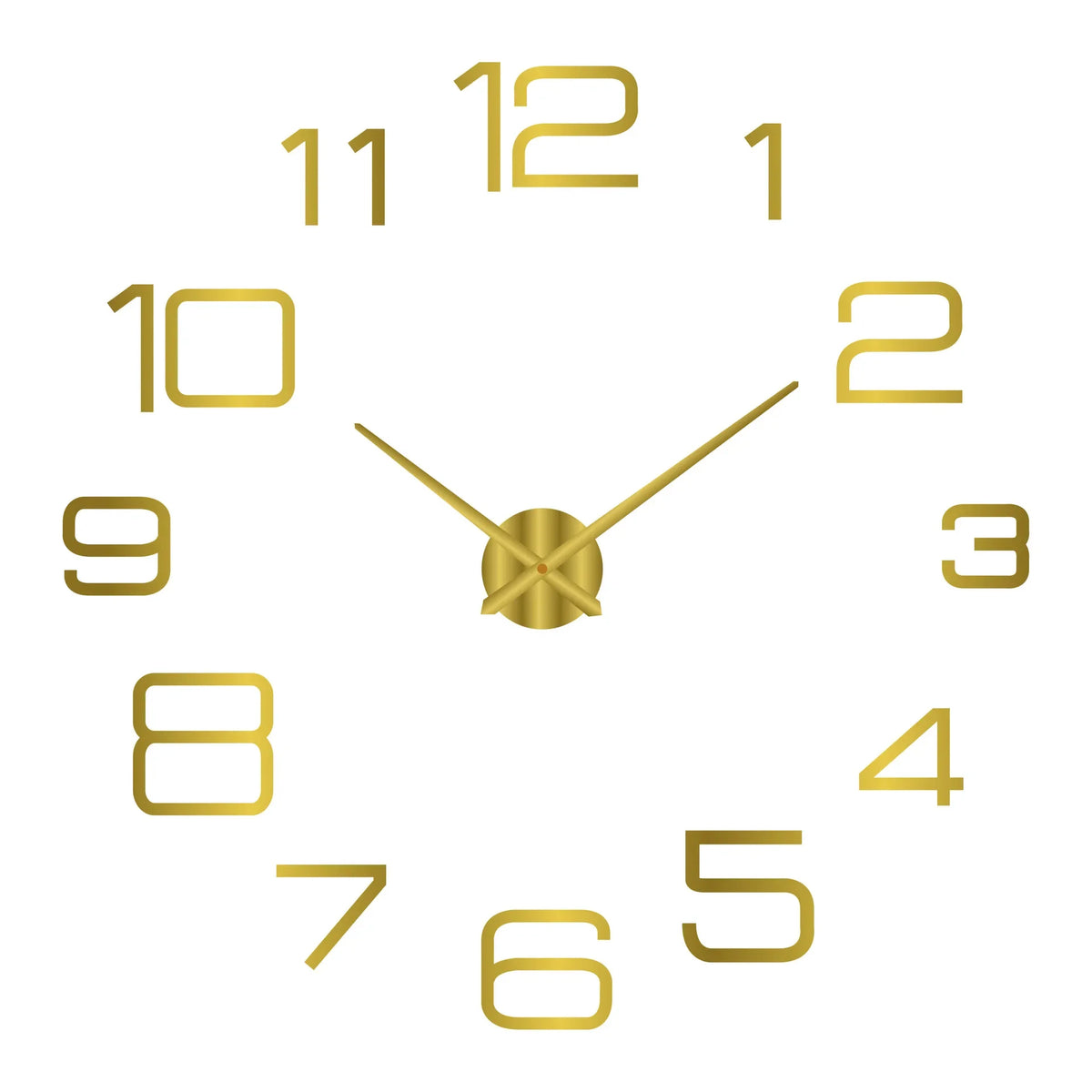 Horloge Murale 3D Lumineuse Silencieuse DIY Numérique Acrylique