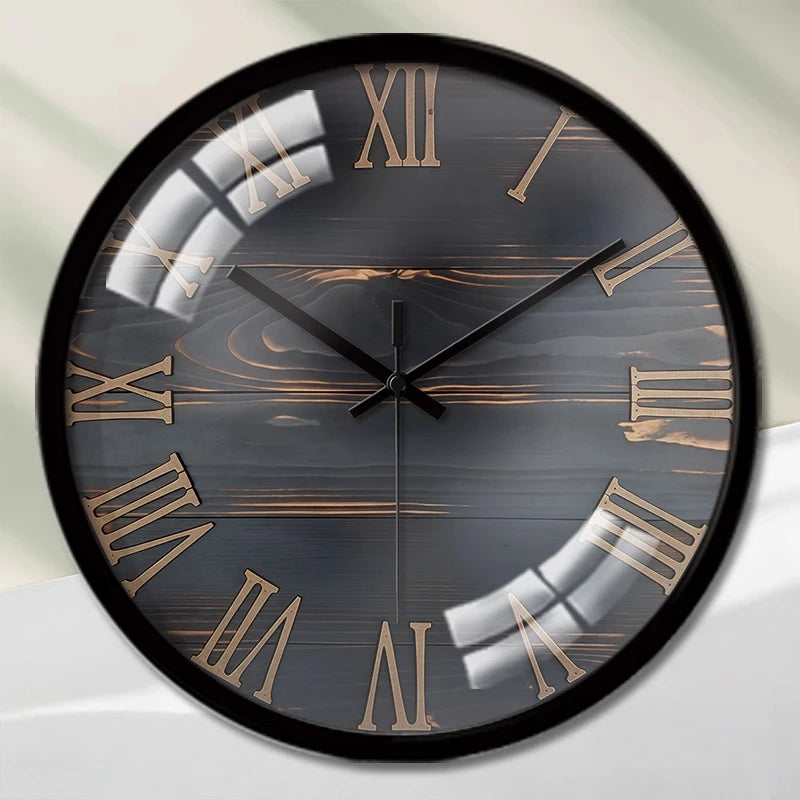 Horloge Mural Vintage Dessin Animé Silencieuse Enfant