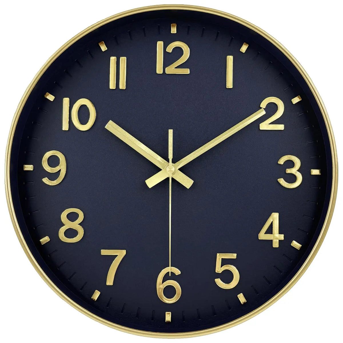 Horloge Mural Quartz Silencieuse Design Moderne Déco