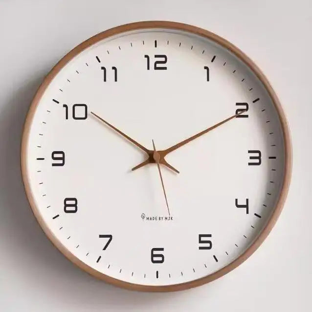 Horloge Murale Design Ciment Gris Moderne Décoration