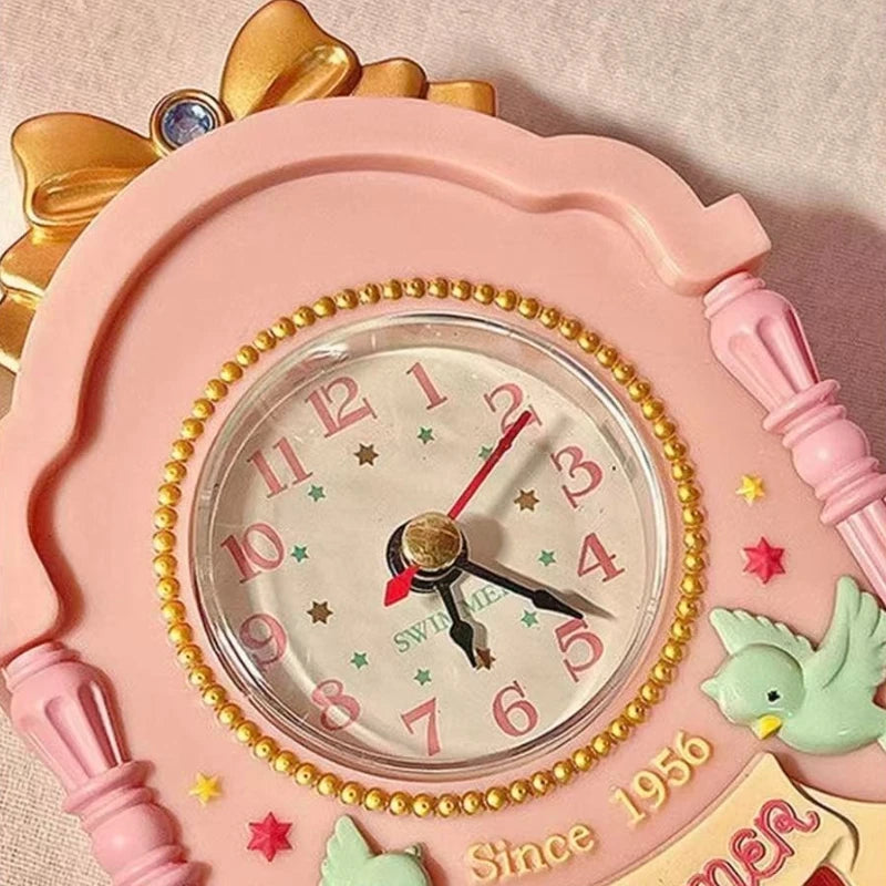 Horloge Murale Vintage Créative Esthétique Déco Intérieure