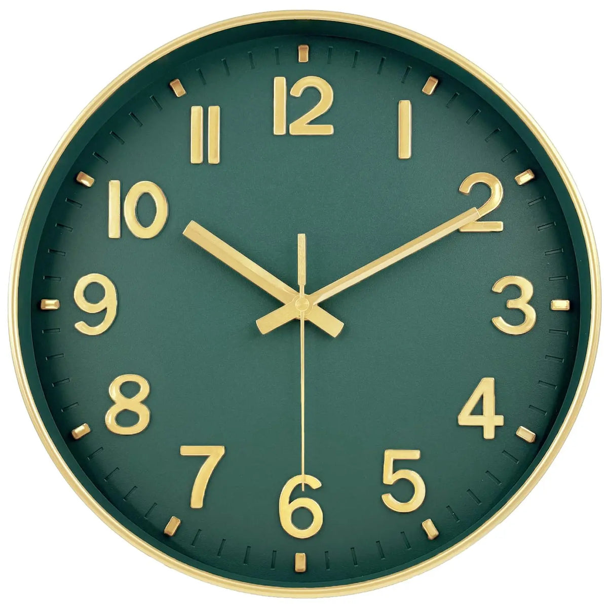 Horloge Mural Quartz Silencieuse Design Moderne Déco