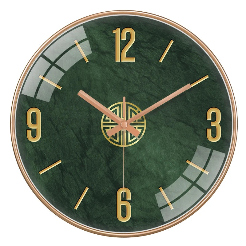 Horloge Mural Quartz Rétro Luxe Salon Chambre.