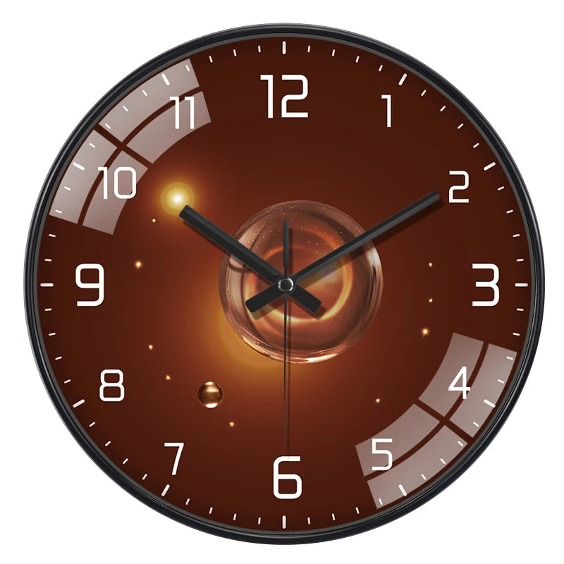 Horloge Mural Luxe Silencieuse Moderne Design Maison