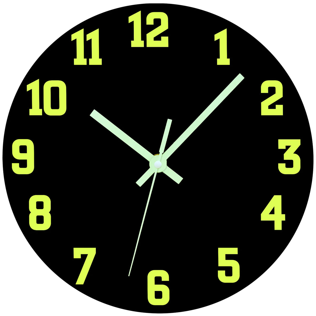 Horloge Mural Bois Lumineuse Silencieuse Design Chambre