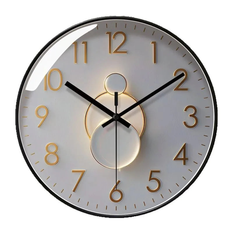 Horloge Mural Moderne Design Silencieuse Décorative Salon