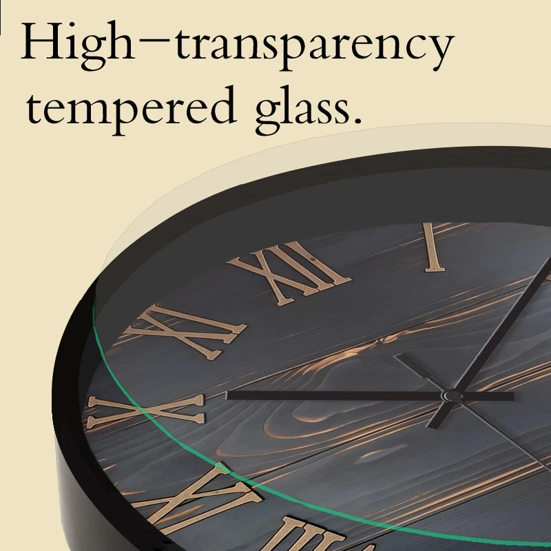 Horloge Mural Vintage Dessin Animé Silencieuse Enfant