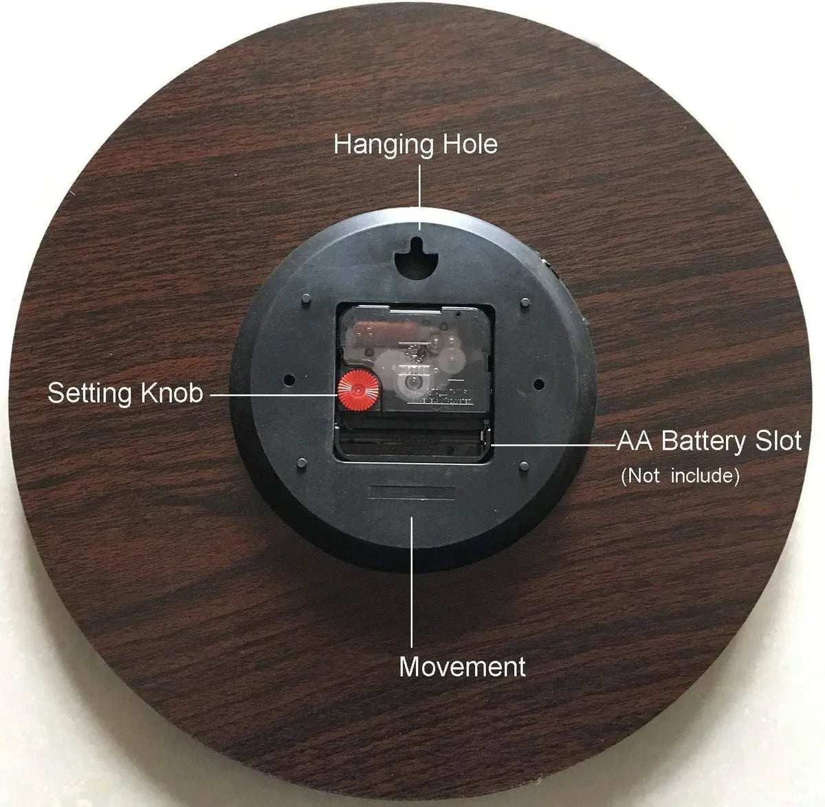 Horloge Murale Vintage Cuisine Chef Décoration