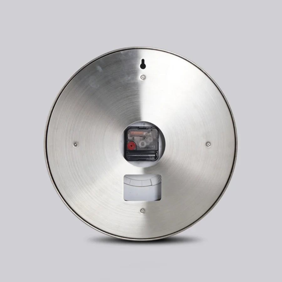 Horloge Murale Design Moderne Lumineuse Minimaliste Métal