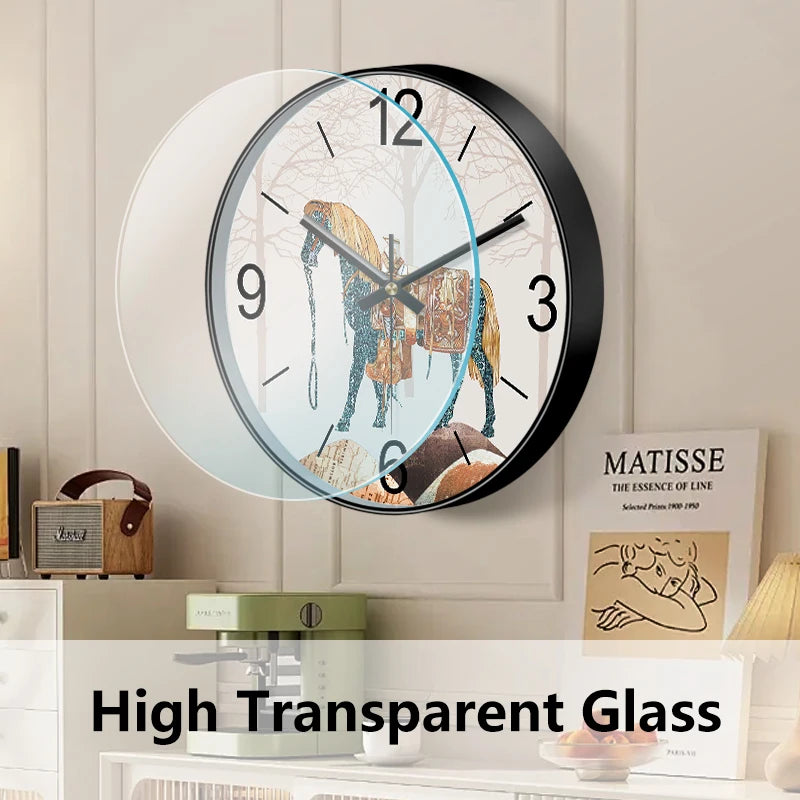 Horloge Mural Design Nordique Luxe Salon Chambre Moderne