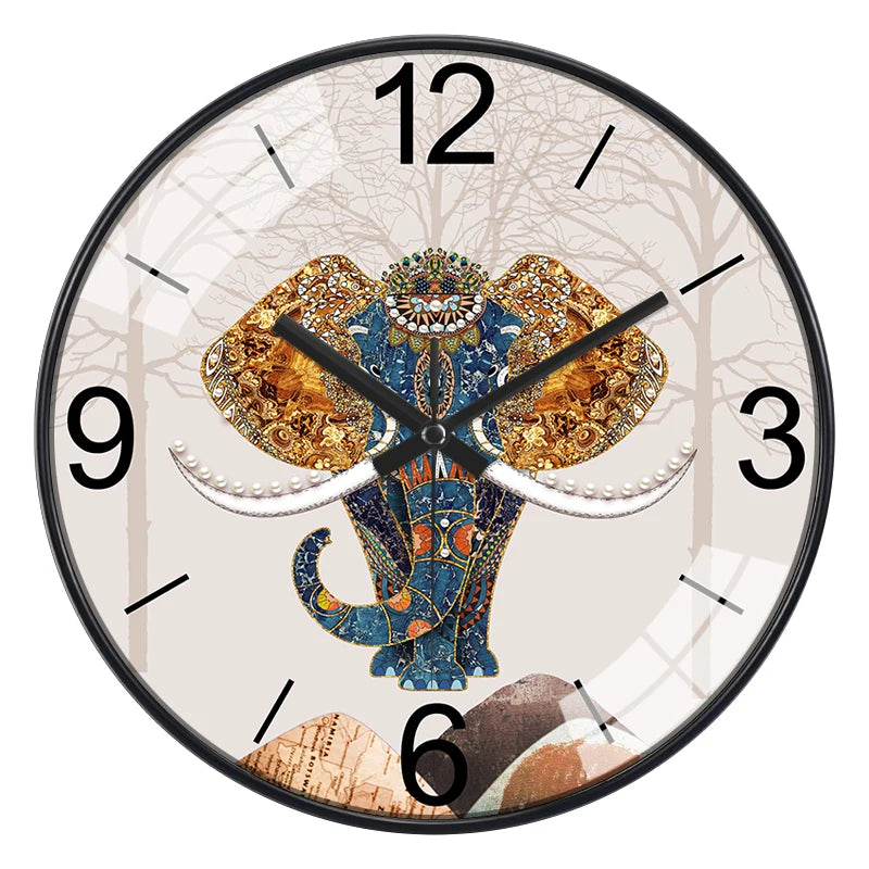 Horloge Murale Nordique Luxe Design Moderne Salon Chambre