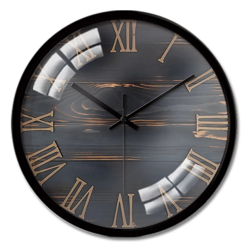 Horloge Mural Vintage Dessin Animé Silencieuse Enfant