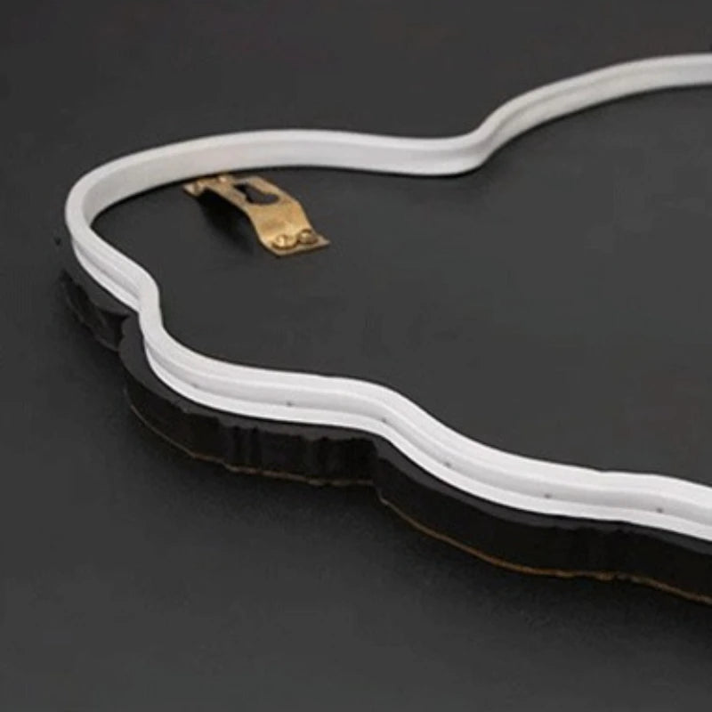 Horloge Mural Moderne Luxe Plume Salon Déco