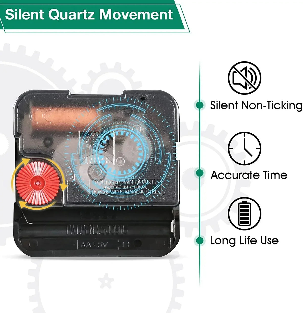 Horloge Mural Vintage Chef Boulanger Décoration Cuisine