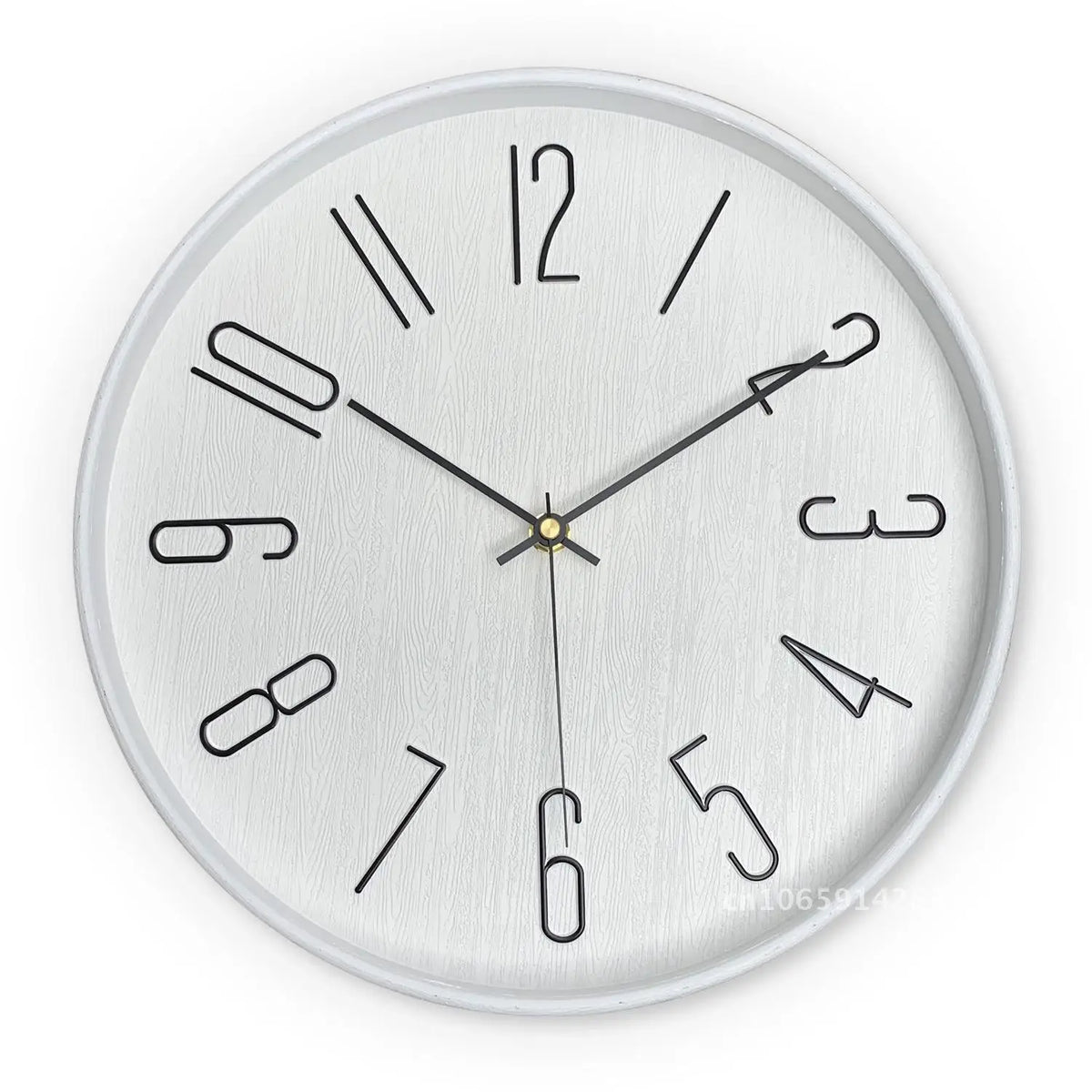 Horloge Mural Digitale 3D Minimaliste Déco Maison Moderne