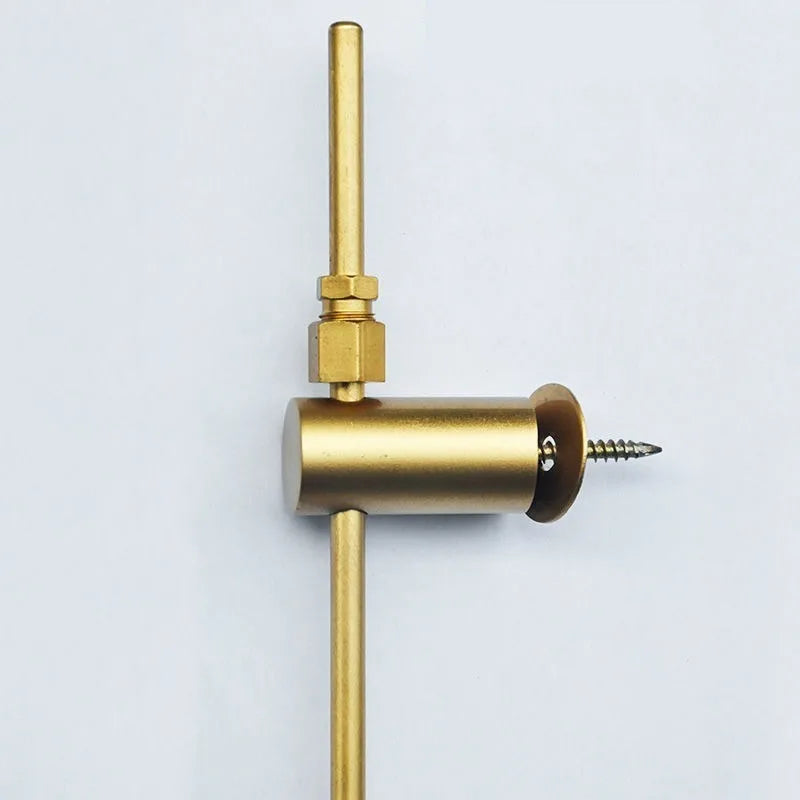 Horloge Murale Laiton Nordique Luxe Géante Salon Design