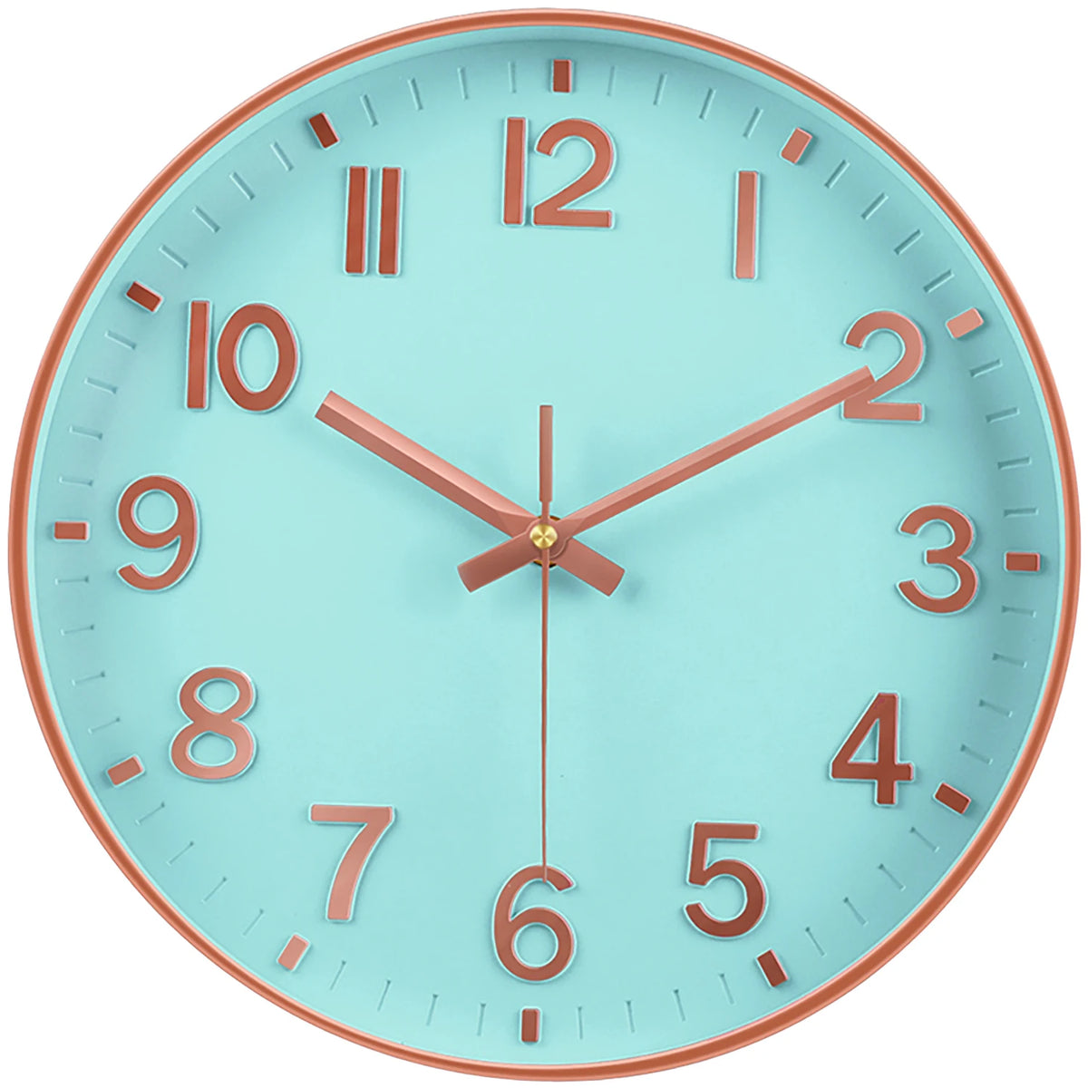 Horloge Mural Quartz Silencieuse Moderne Design 3D