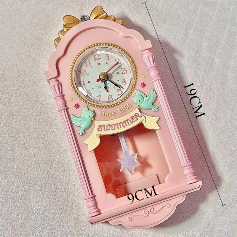 Horloge Murale Vintage Créative Esthétique Déco Intérieure