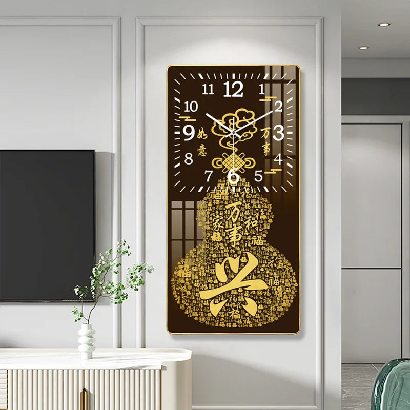 Horloge Murale Moderne Grande Affichage LCD Design
