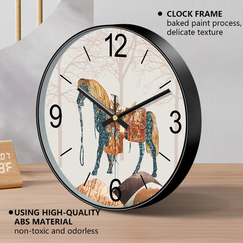 Horloge Mural Nordique Luxe Tendance Salon Chambre