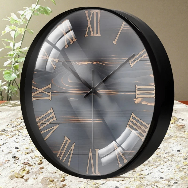 Horloge Mural Vintage Dessin Animé Silencieuse Enfant